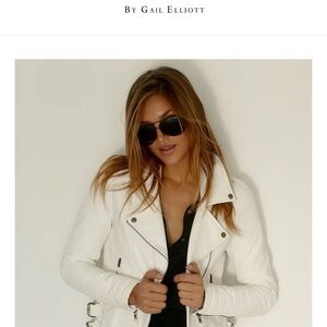 Blank NYC White Jacket